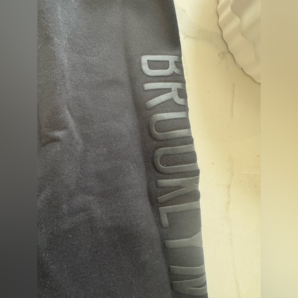 Jordan, Black Brooklyn nets , hoodie men’s medium - Picture 2 of 7